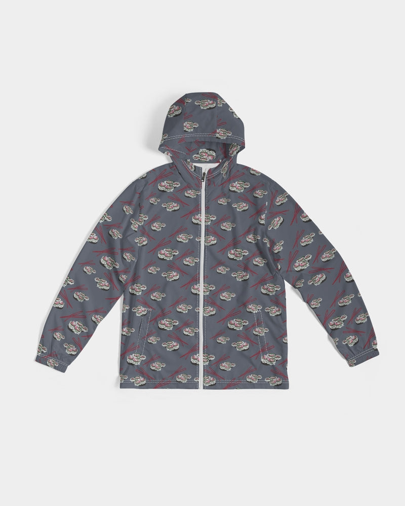 Sushi Pattern Men's Windbreaker