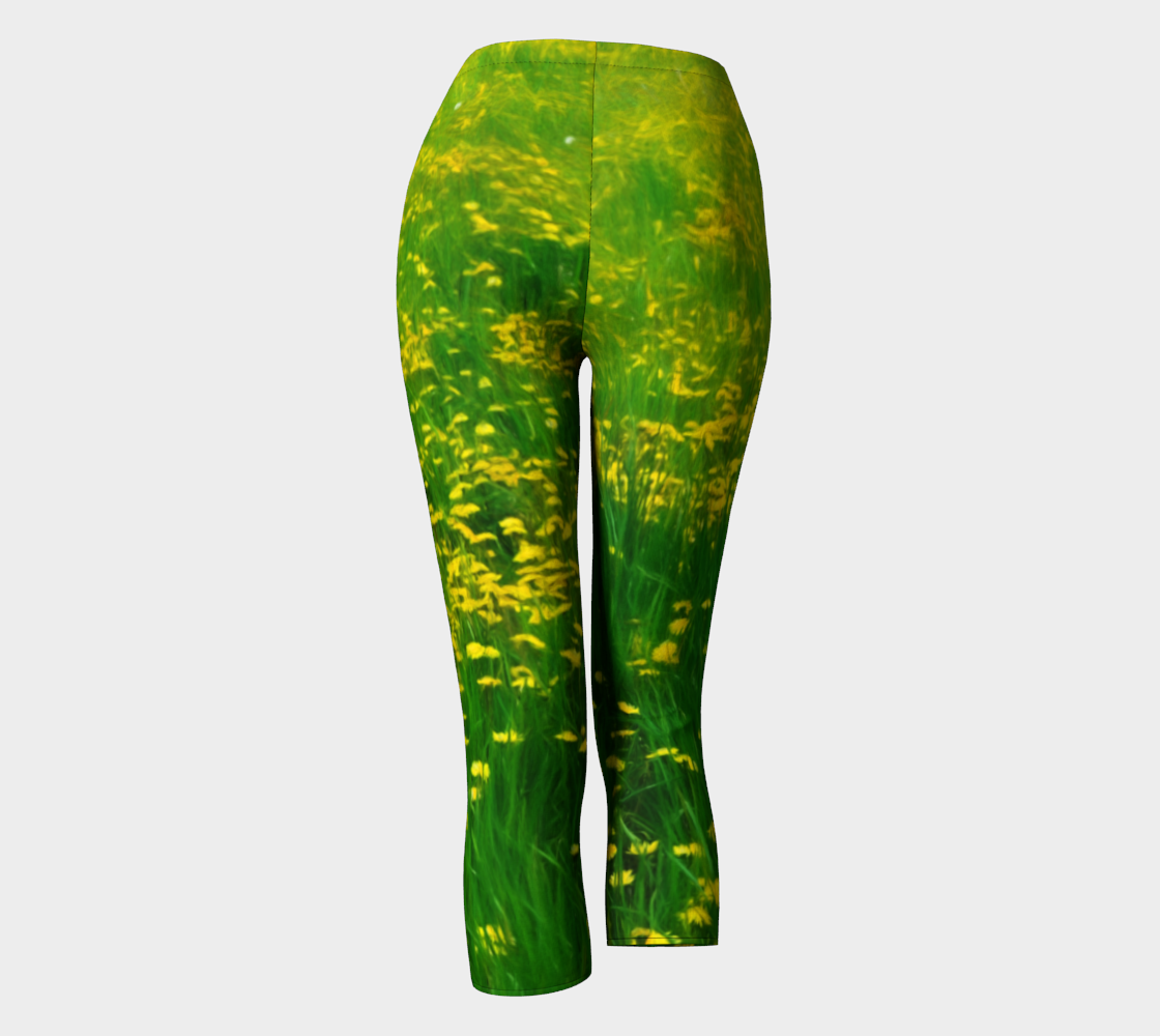 Field of Dandelions Capris