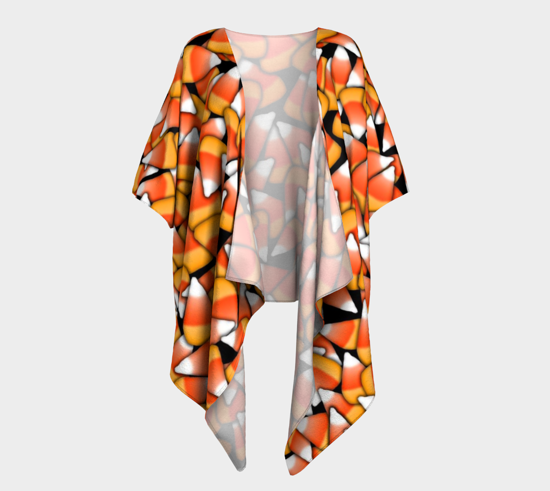 Candy Corn Draped Kimono
