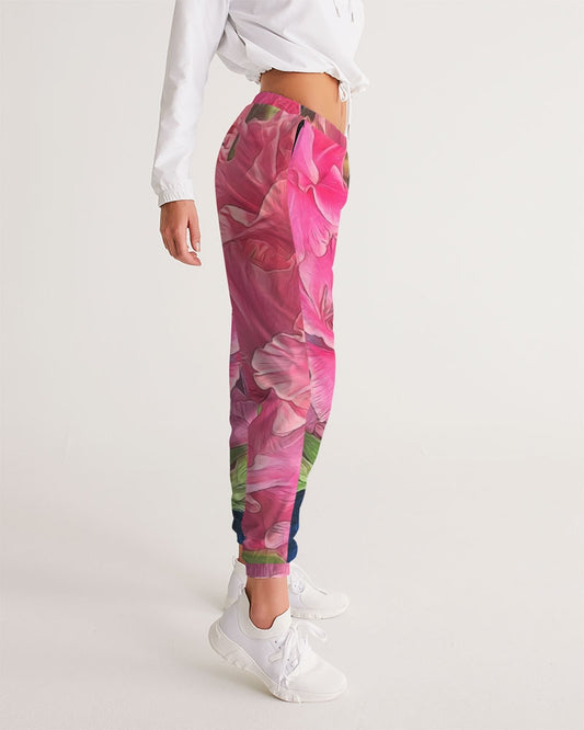 Pink Gladiolas Women's Track Pants