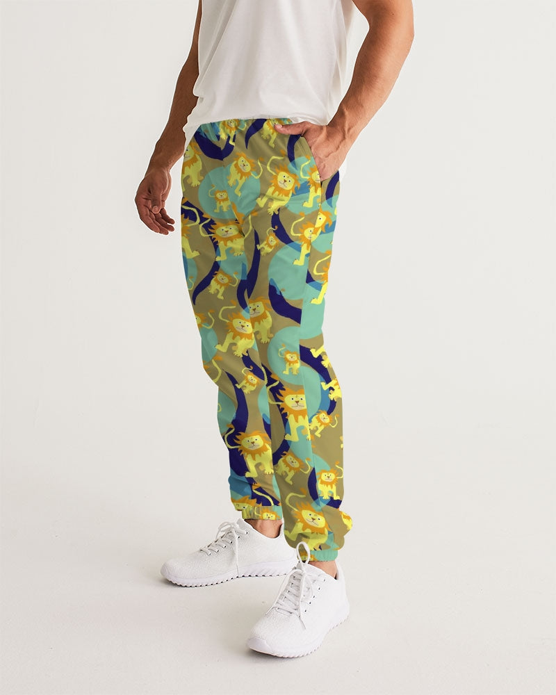 Lion Pattern Men's Track Pants