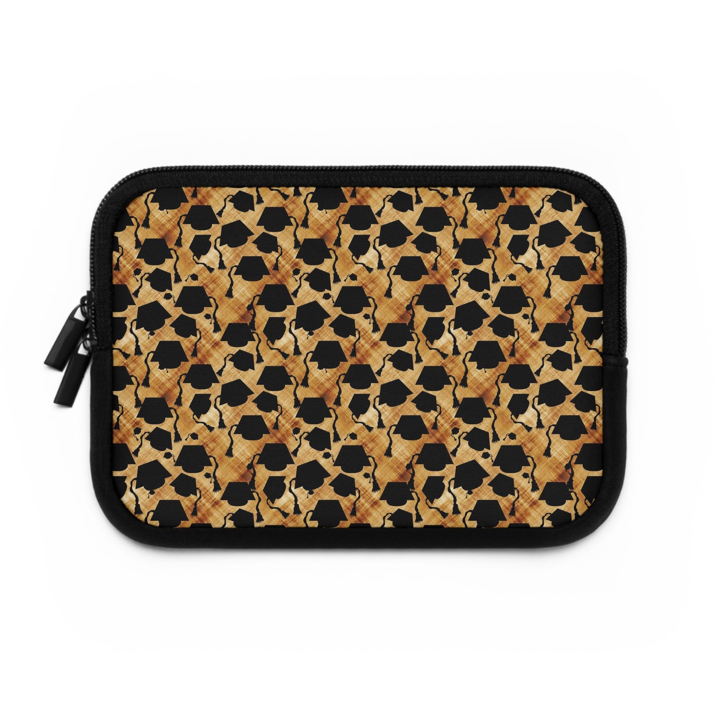 Graduation Hats Pattern Laptop Sleeve