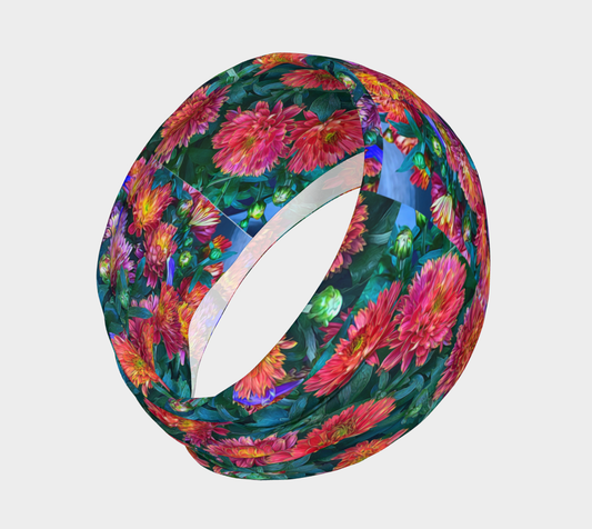 Warm Fall Mums Headband