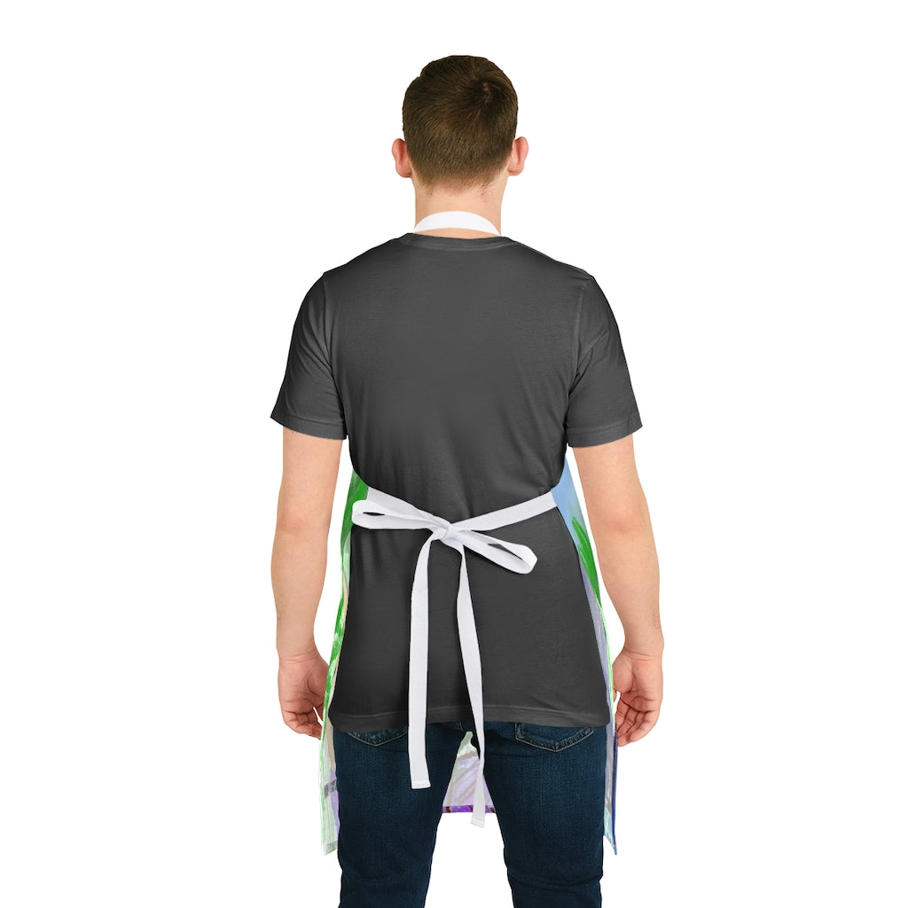 Hooded Woman Carrying Bread Apron (AOP)
