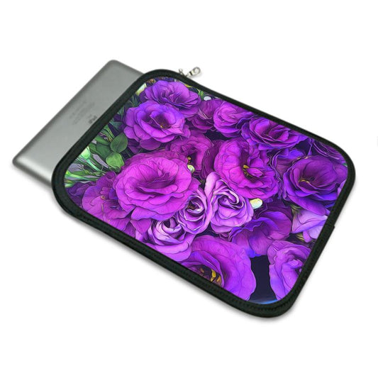 Purple Lisianthus Ipad Slip Case