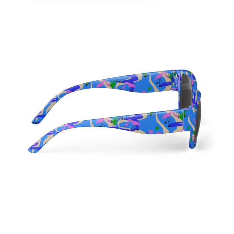 Flamingo Pattern Sunglasses