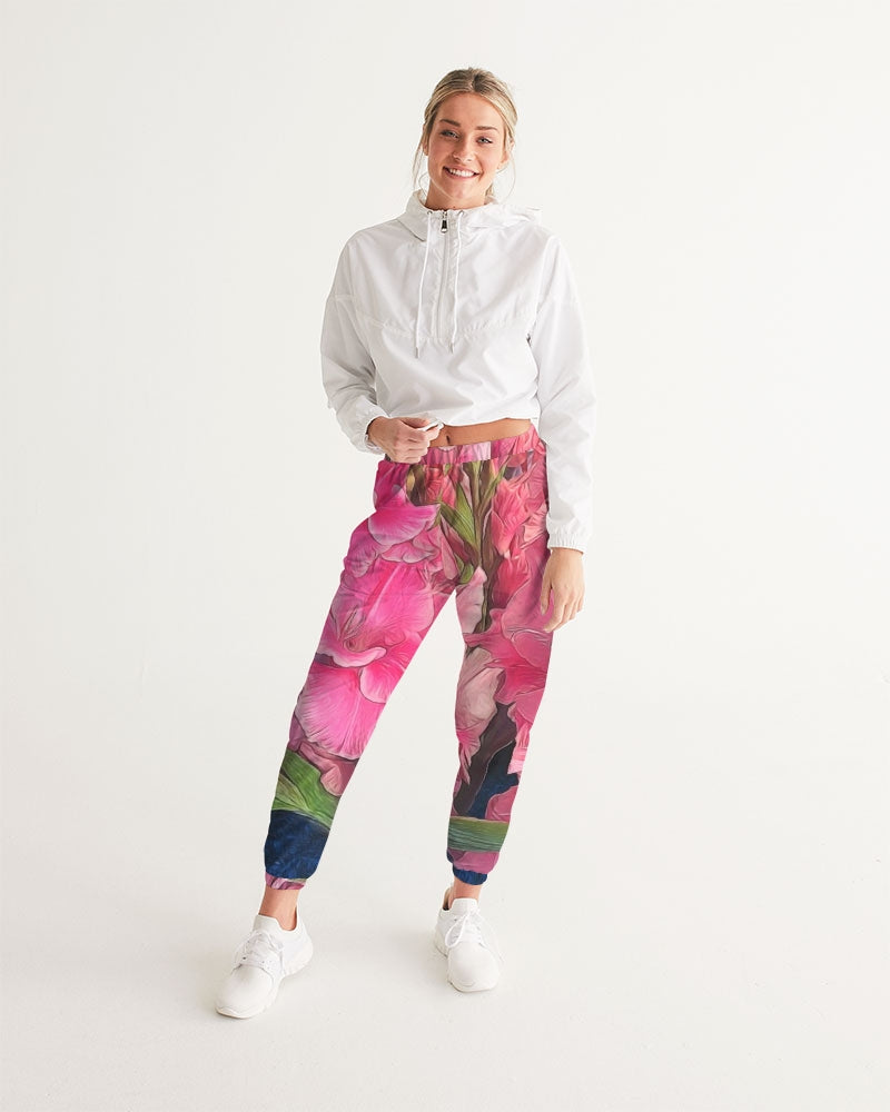 Pink Gladiolas Women's Track Pants