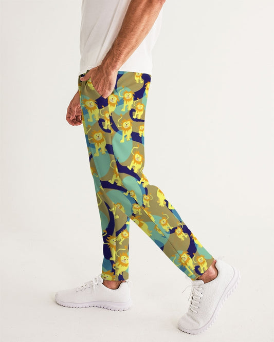 Lion Pattern Men's Joggers