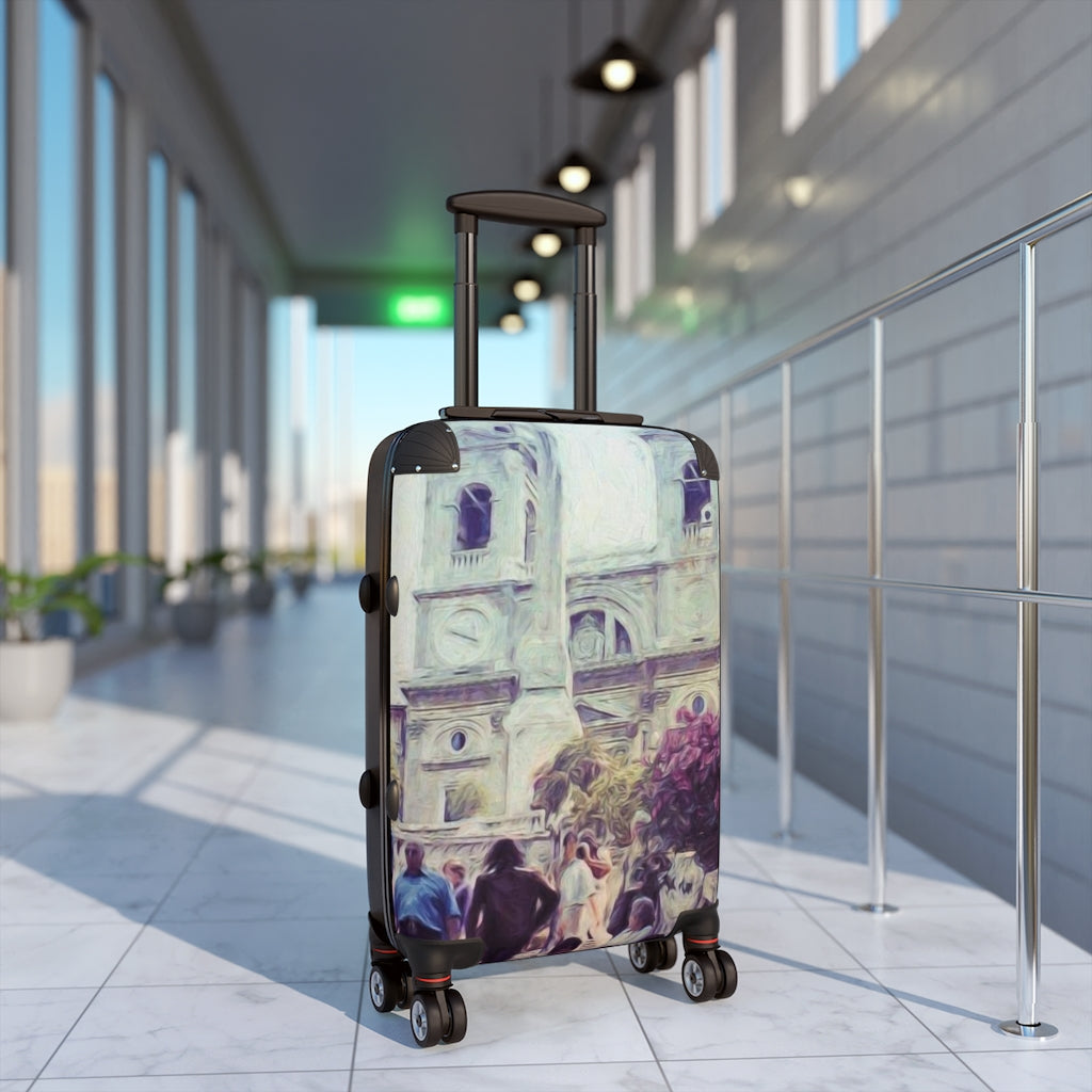 Spanish Steps In Rome Suitcases