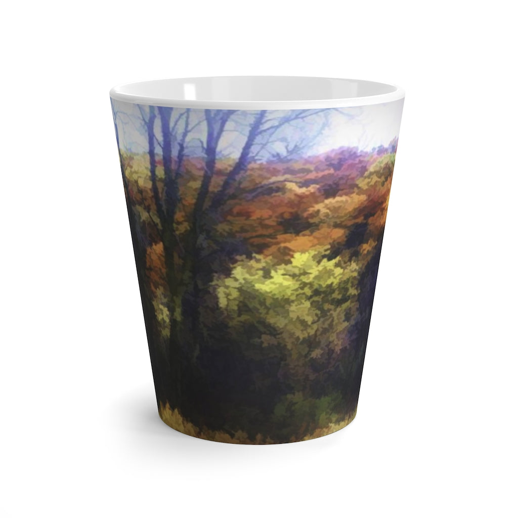 Fall Landscape Latte mug