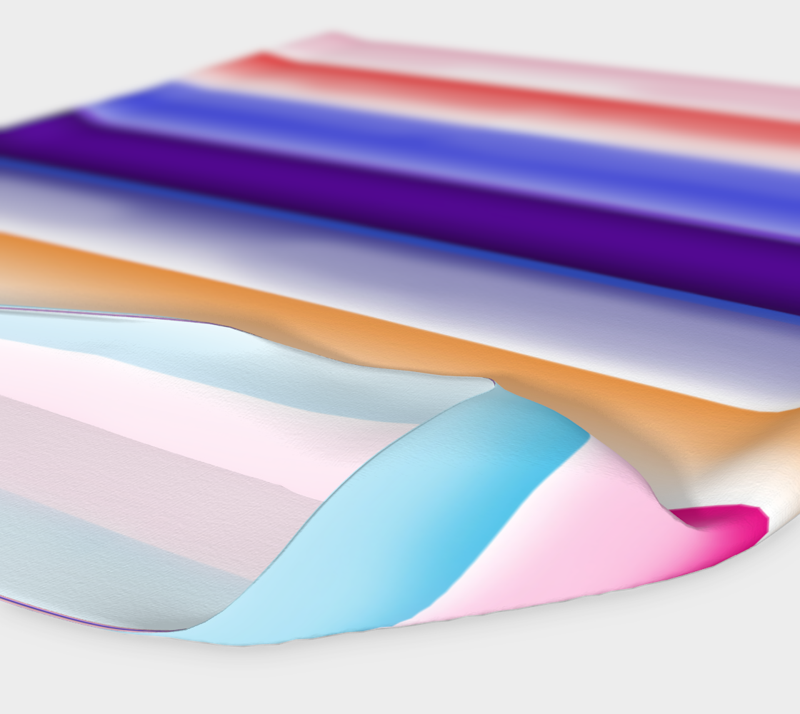 Cotton Candy Stripes Headband
