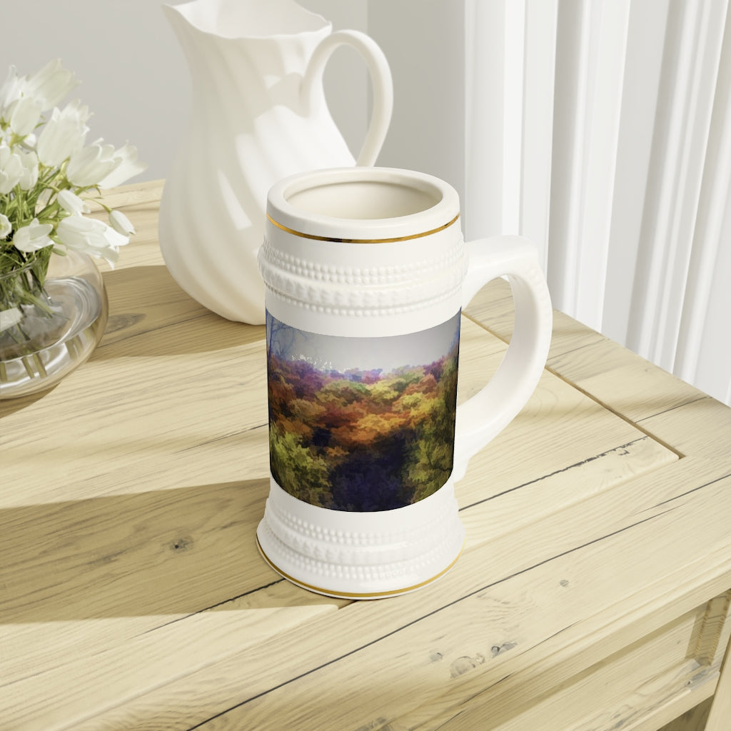 Fall Abstract landscape Stein Mug
