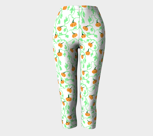 Pumpkin Vines Capris