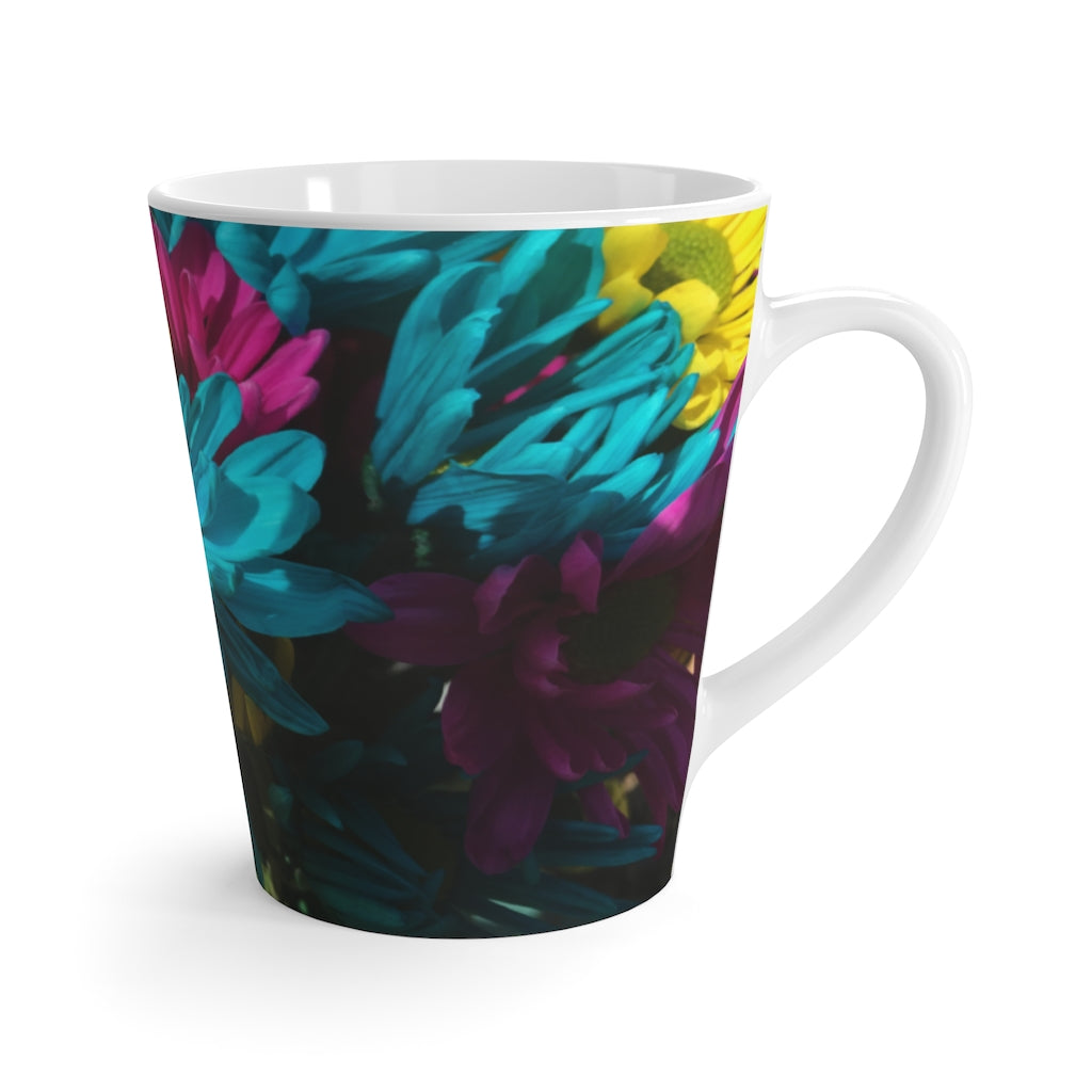 Raw Flowers 4 Latte Mug