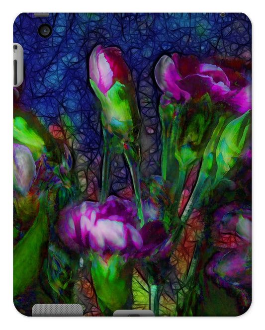 Abstract Pink Carnations Tablet Cases