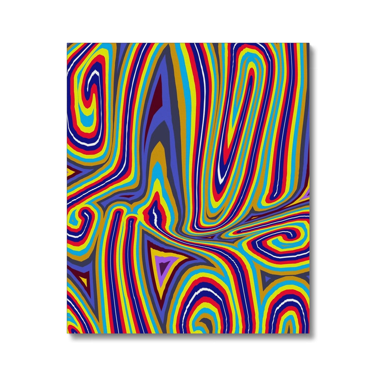 Curly Swirls Canvas