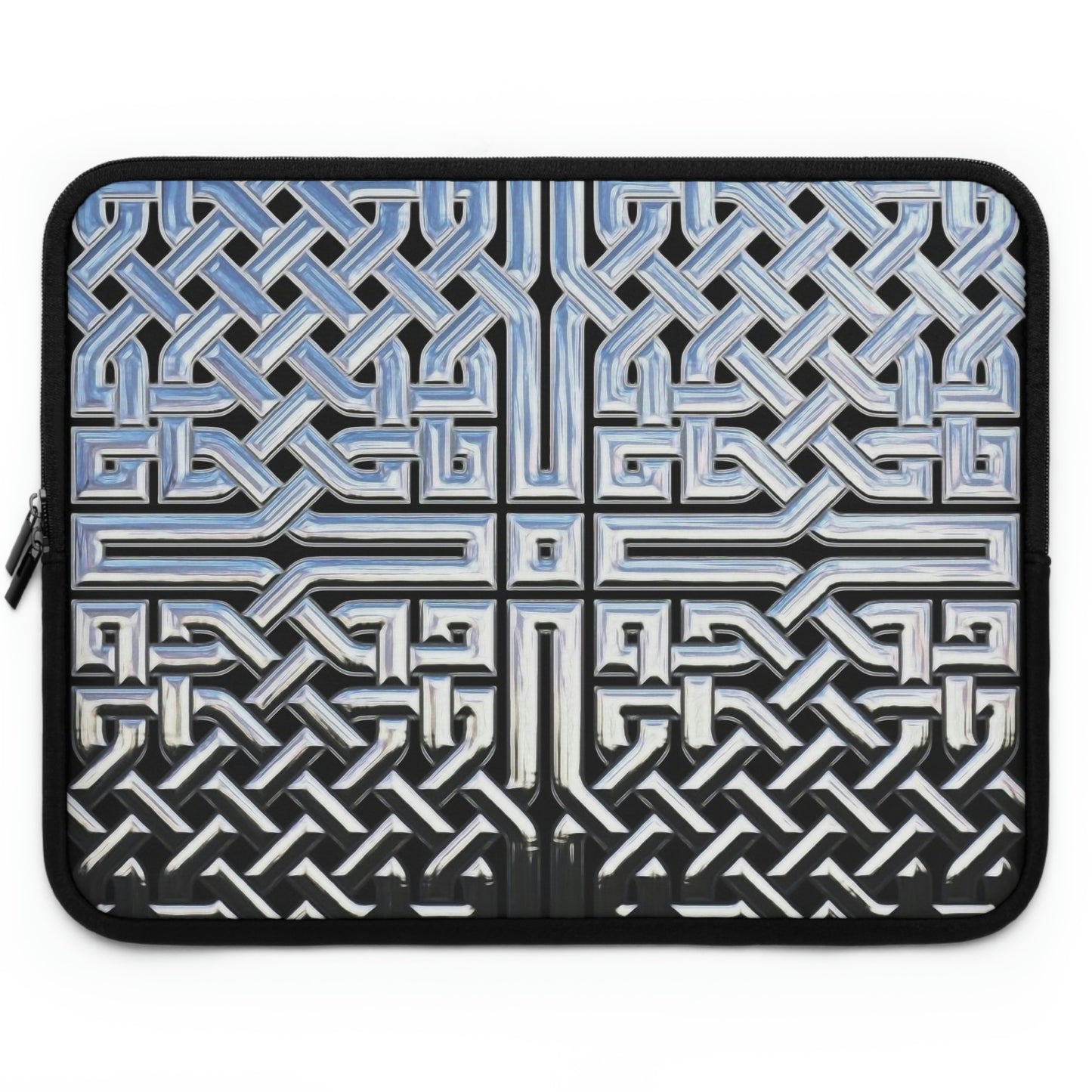 Chrome Celtic Knot Laptop Sleeve