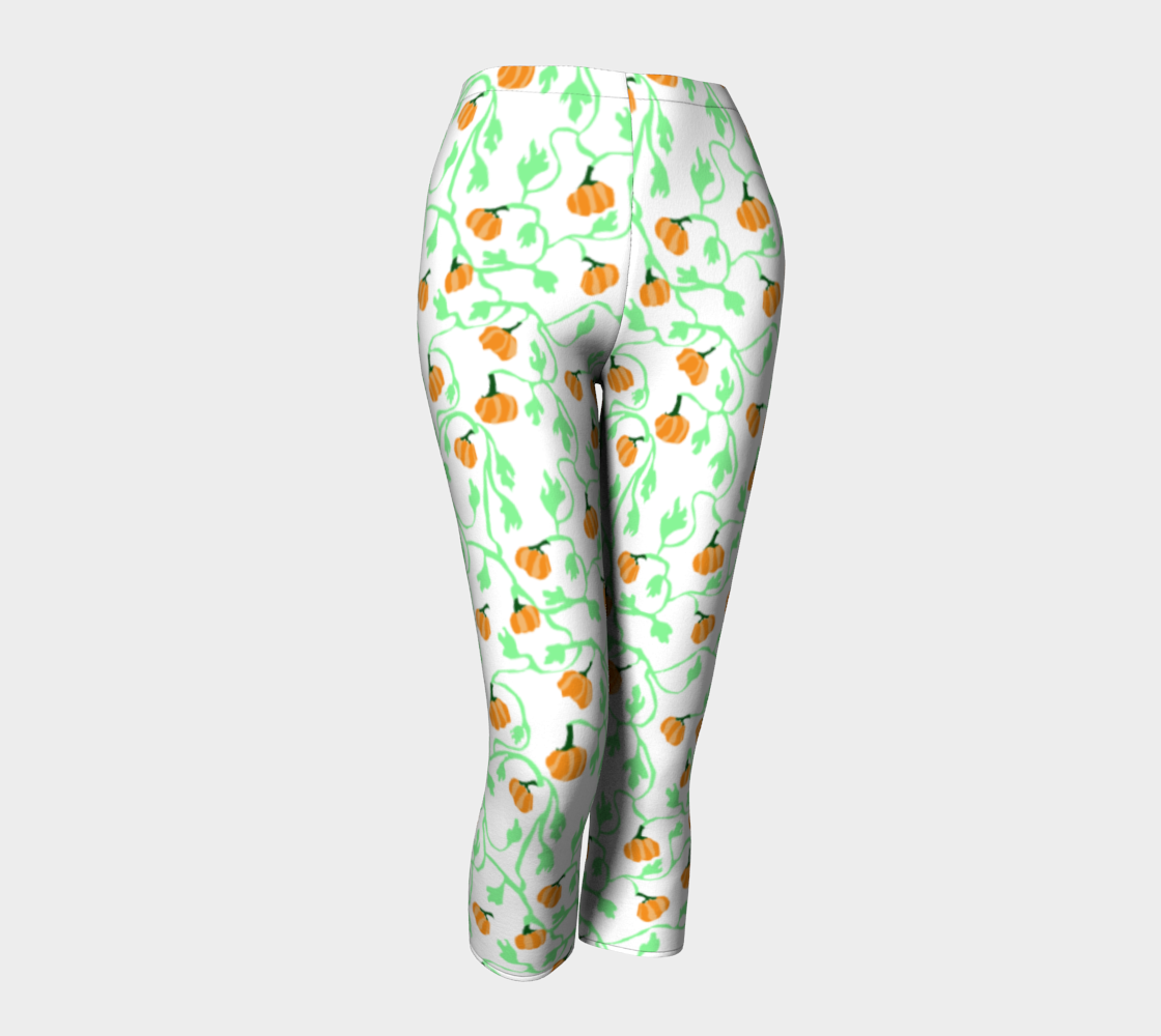 Pumpkin Vines Capris