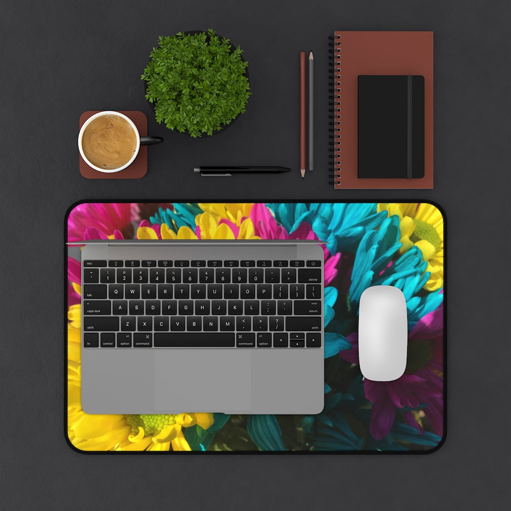 Raw Flowers 4 Desk Mat