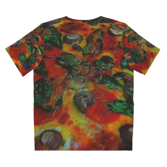 Pizza Unisex AOP Cut & Sew T-Shirt