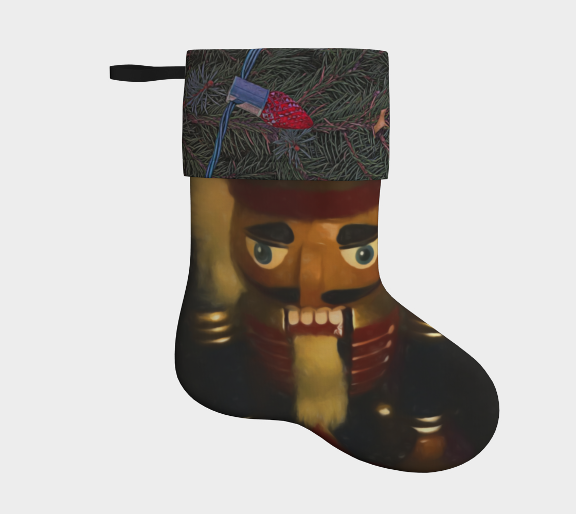 Nutcracker Holiday Stocking