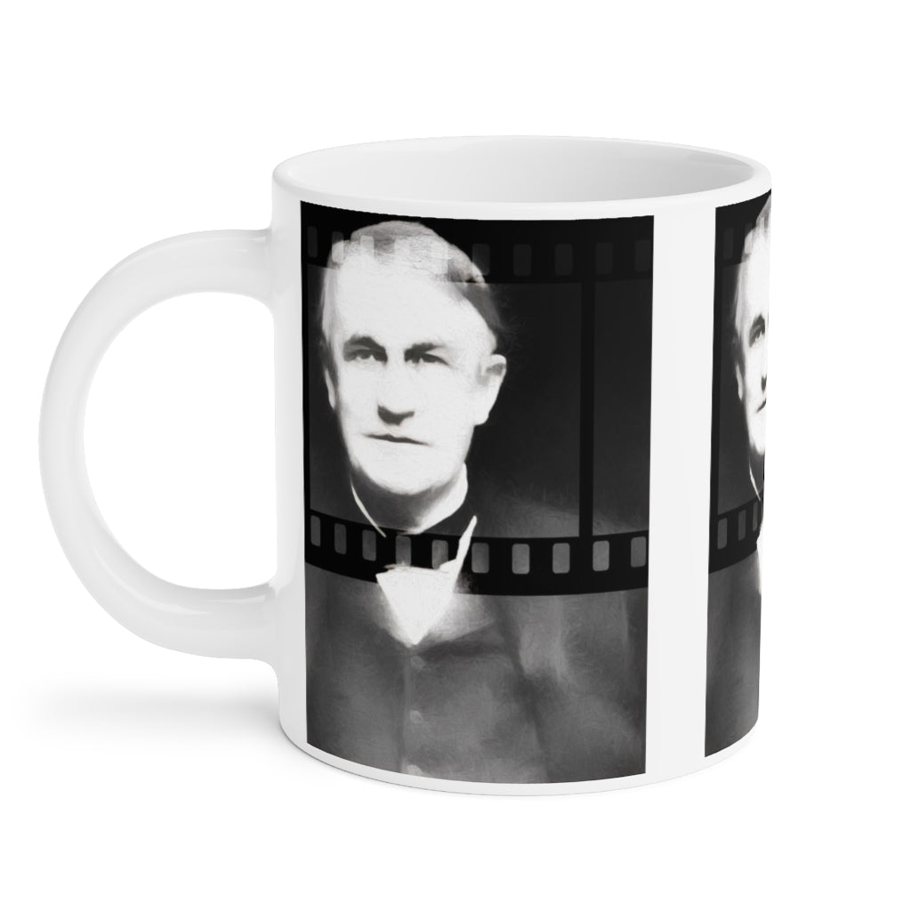 Silent Film Thomas Edison Ceramic Mugs (11oz\15oz\20oz)