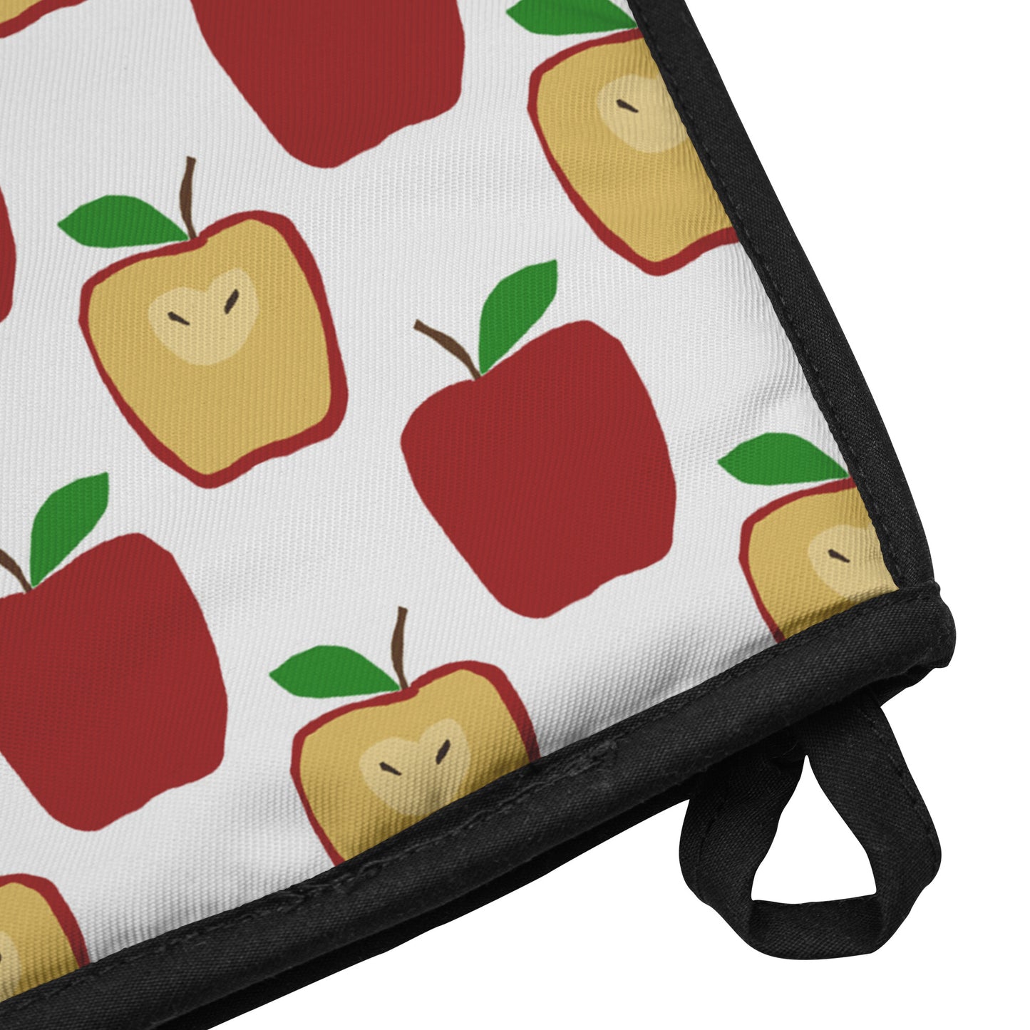 Apple Polkadots Oven Mit