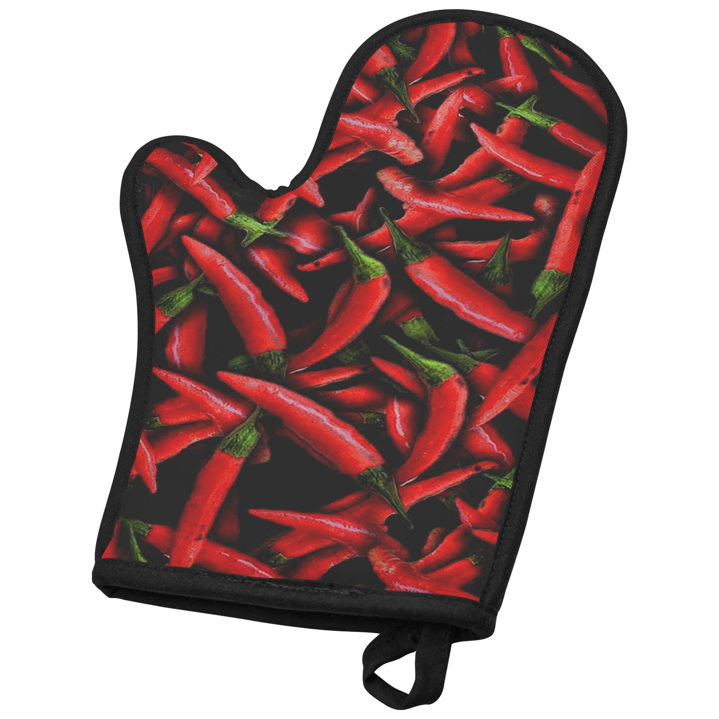 Red Chili Peppers Oven Mit