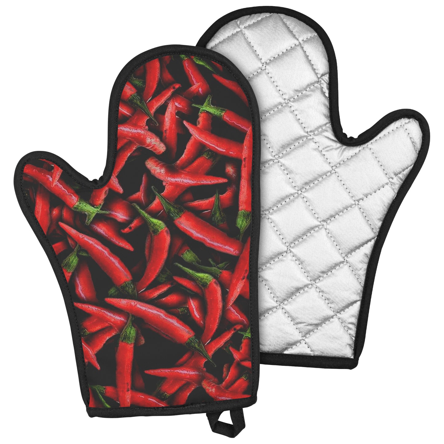 Red Chili Peppers Oven Mit