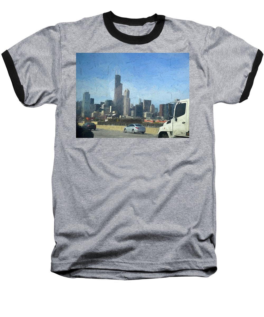 A Clear Drive Chicago - Baseball T-Shirt