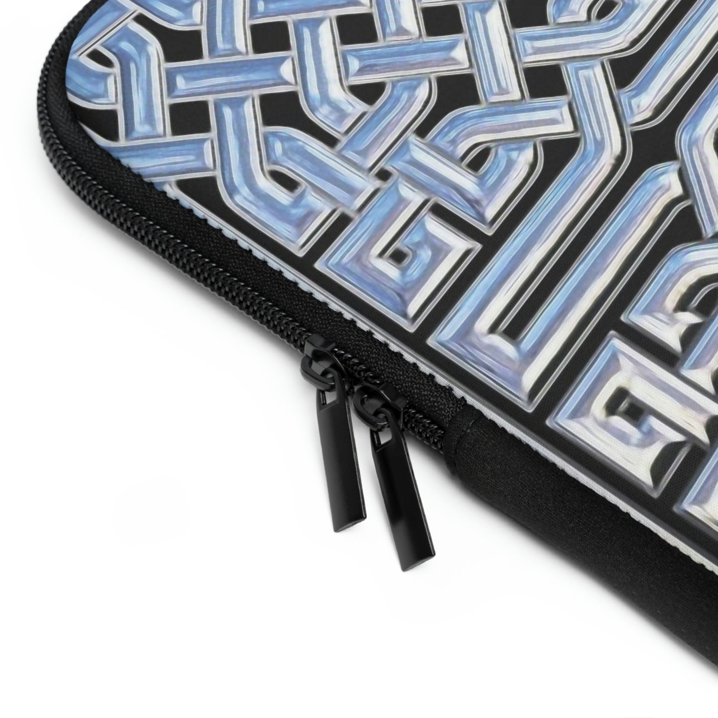 Chrome Celtic Knot Laptop Sleeve