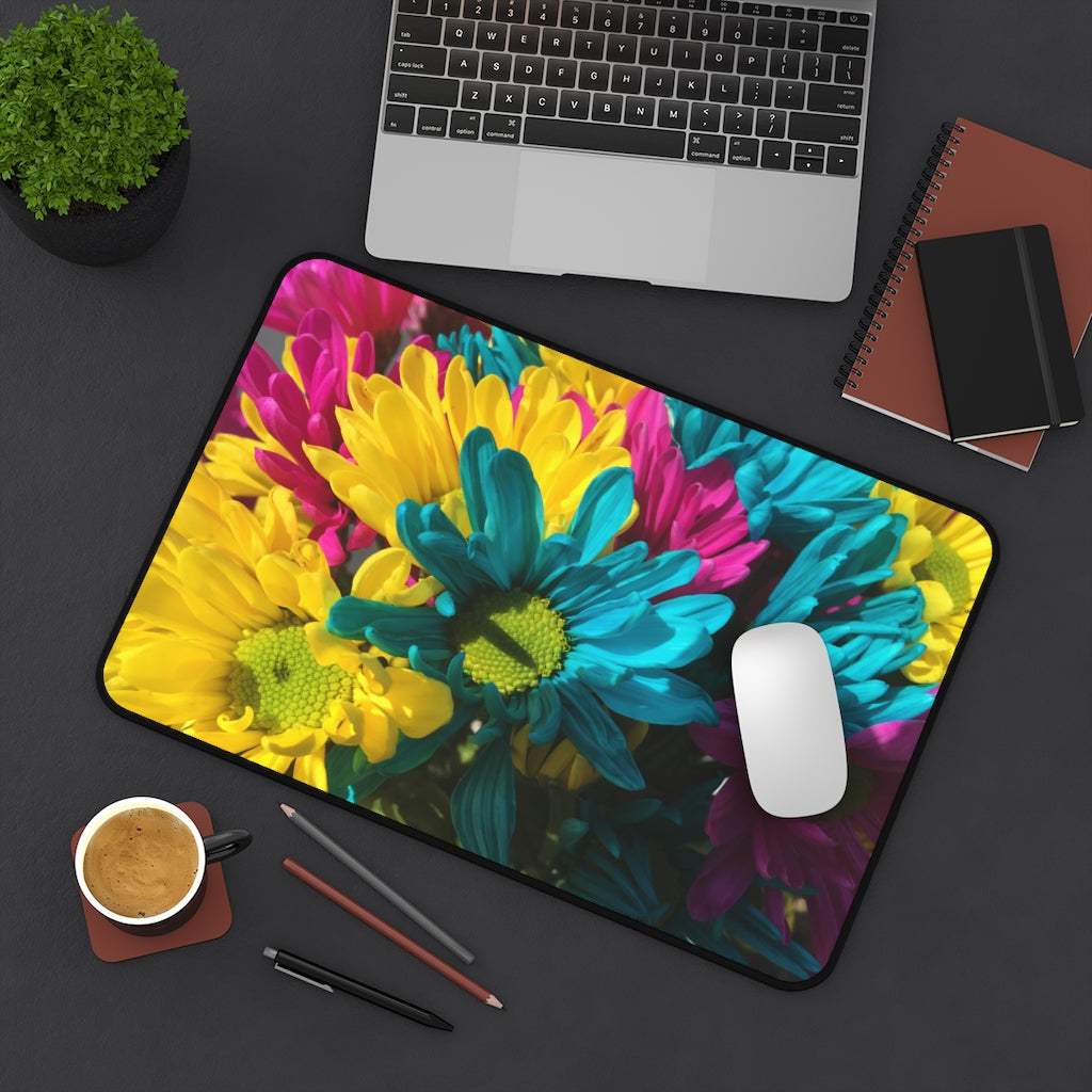 Raw Flowers 4 Desk Mat