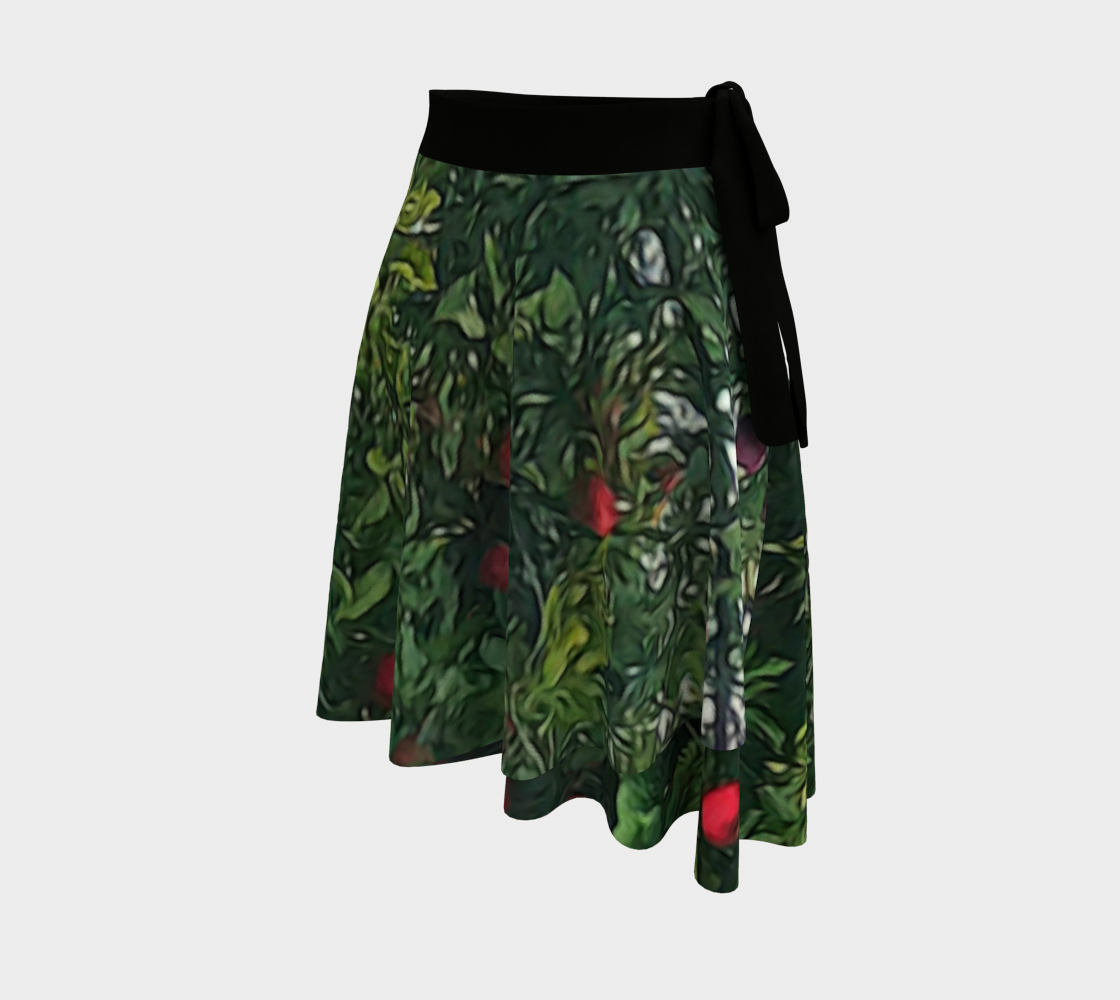 Apple Tree Wrap Skirt