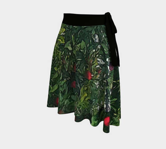 Apple Tree Wrap Skirt