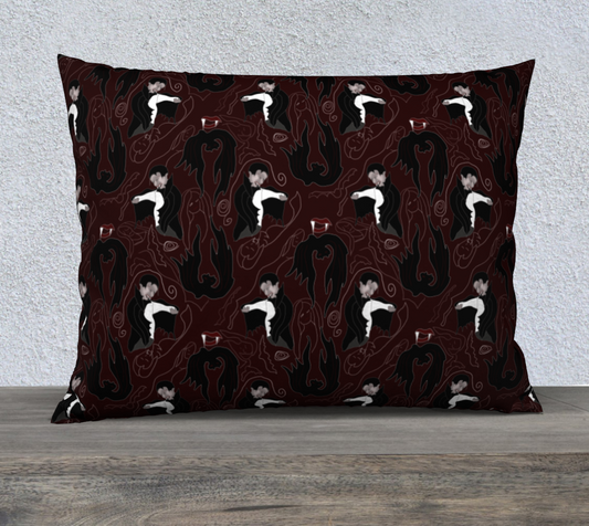 Vampire Pattern Pillow Case