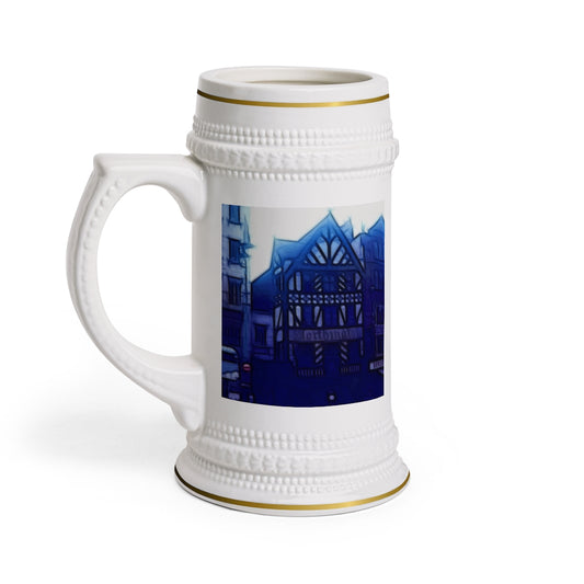 Blue London Stein Mug