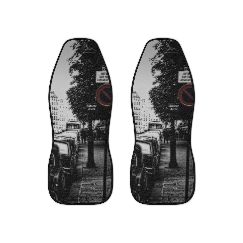 Paris Street 1967 Car Seat Covers