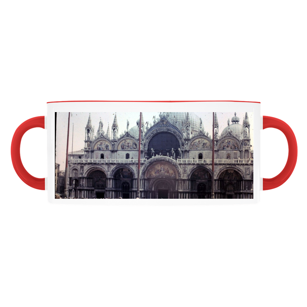Vintage Venice Cathedral Accent Mugs