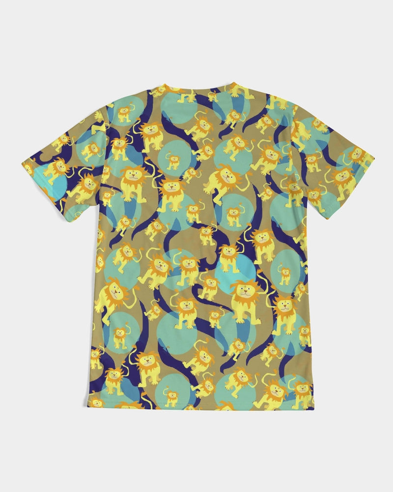Lion Pattern Men's Tee