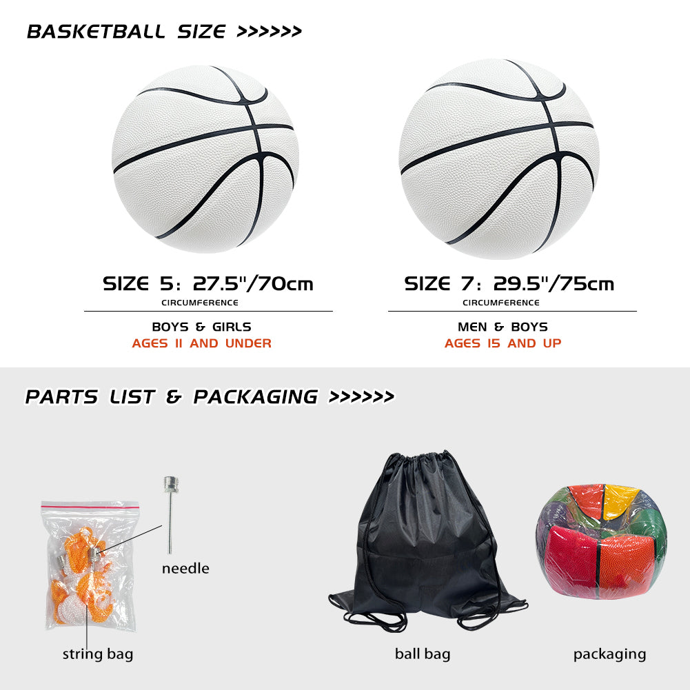 Abstract With Blue Ocean Bokeh Customized Basketball for All Ages and Levels Custom Full Pads Personalized Basketball