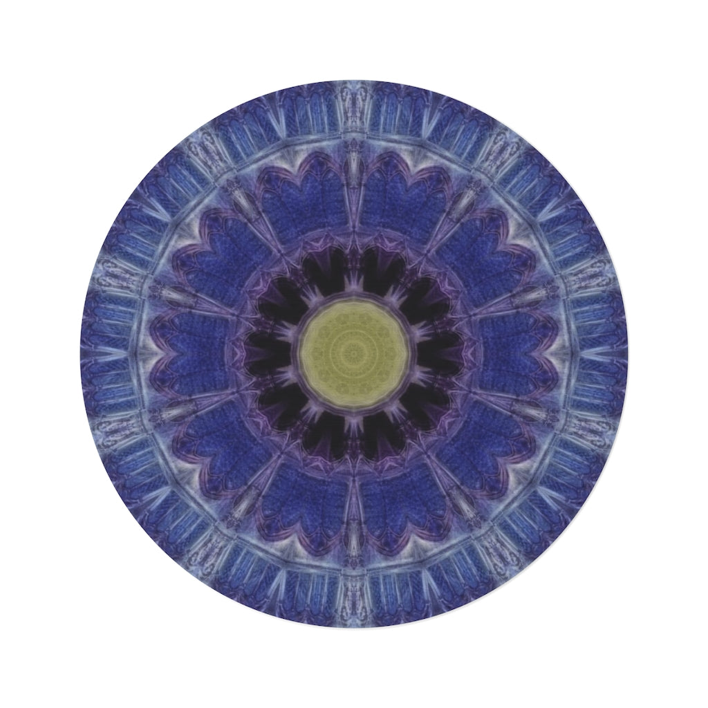 Cathedral Kaleidoscope Round Rug