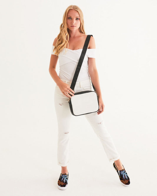 Mid October Leaves Women's Slip-On Canvas Shoe