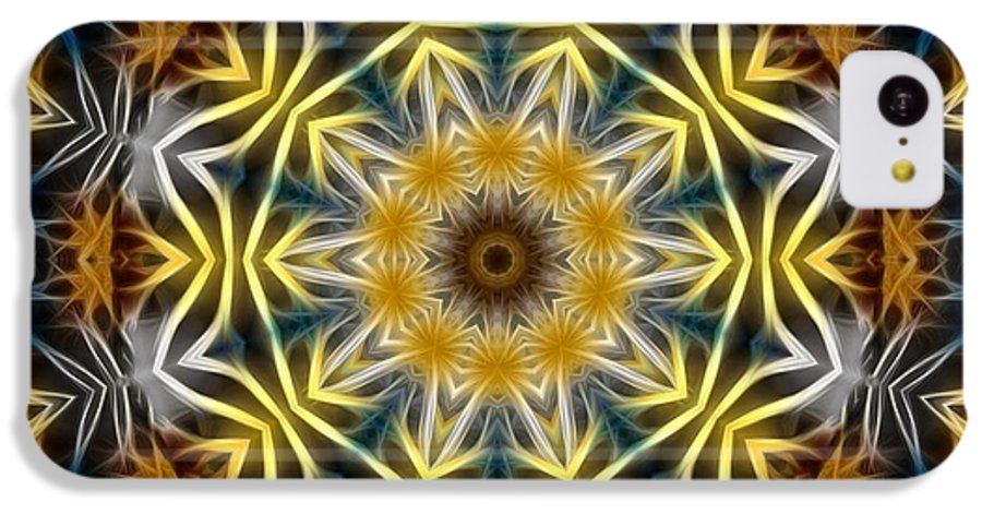 Abstract Daisies Kaleidoscope - Phone Case