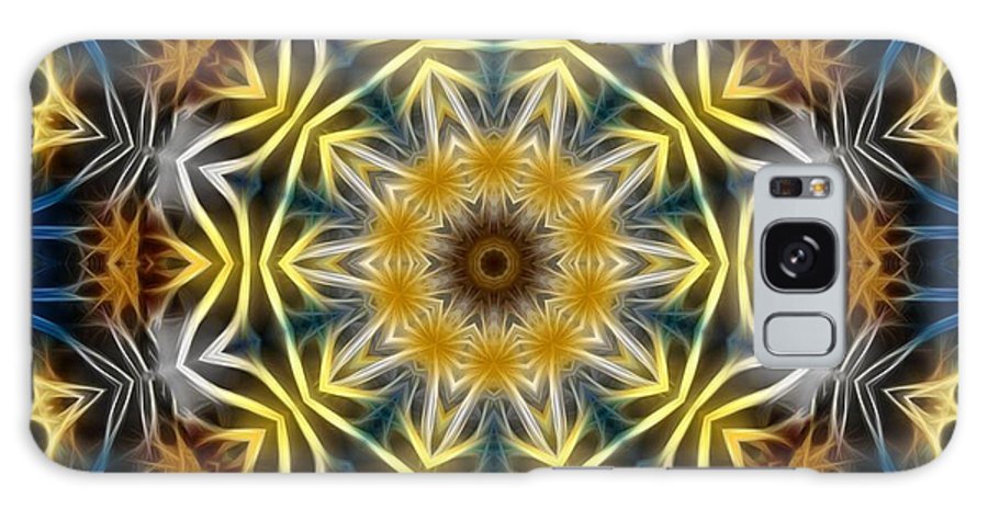 Abstract Daisies Kaleidoscope - Phone Case
