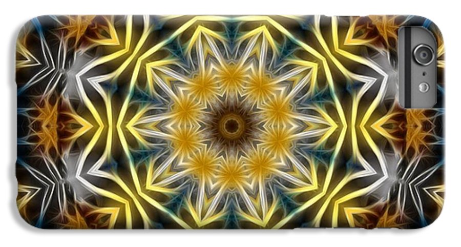 Abstract Daisies Kaleidoscope - Phone Case