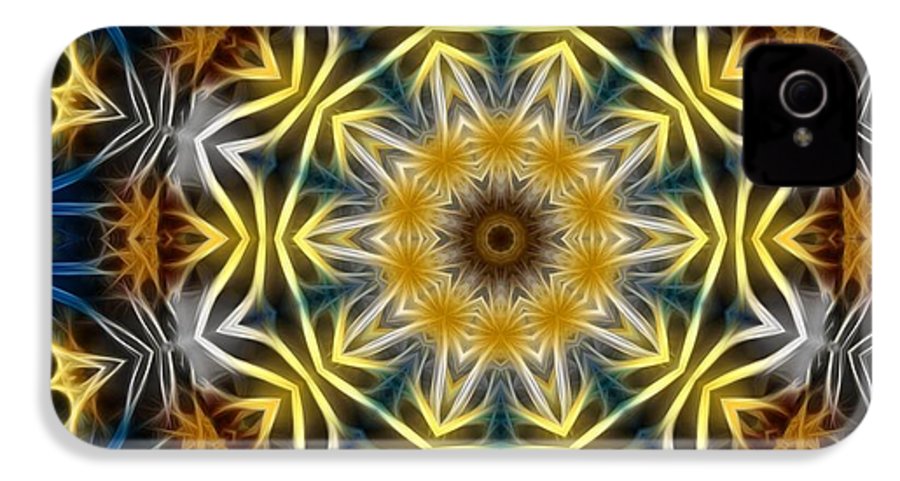 Abstract Daisies Kaleidoscope - Phone Case