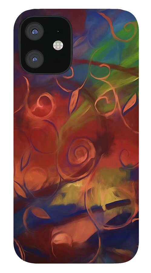 Abstract Fall Swirls - Phone Case