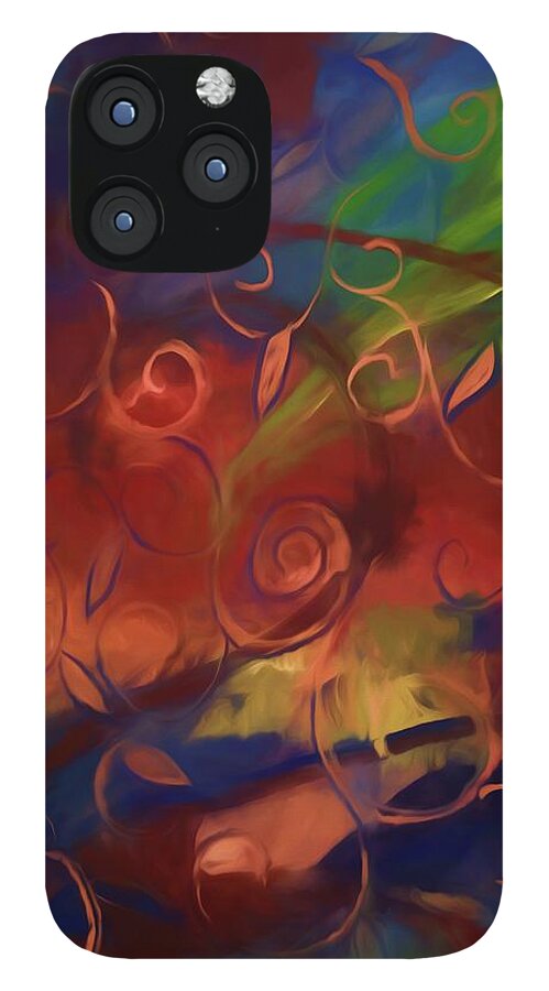 Abstract Fall Swirls - Phone Case