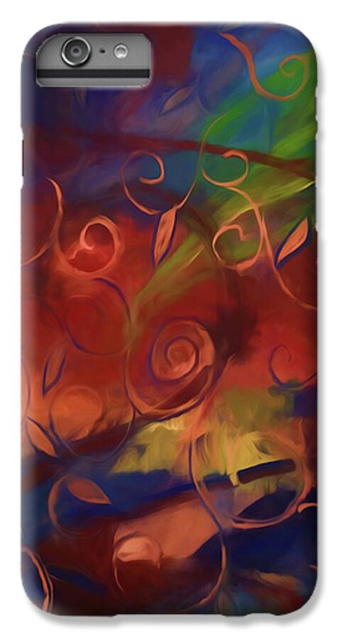 Abstract Fall Swirls - Phone Case