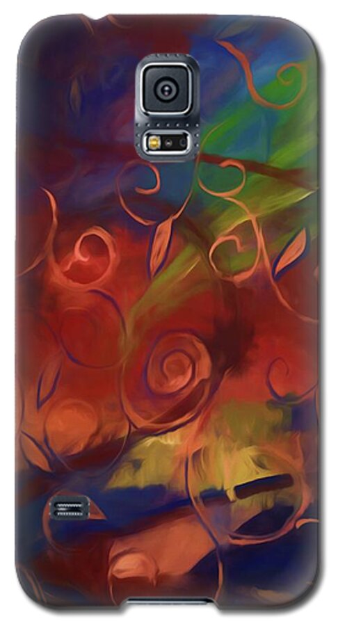 Abstract Fall Swirls - Phone Case
